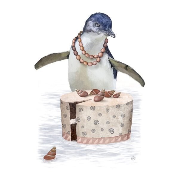 Little Penguin Greeting Card | Best in Show | Cal Heath | Illustration