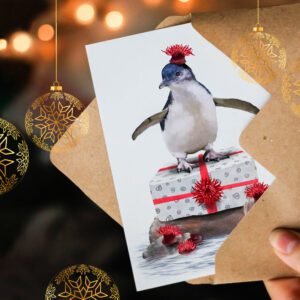 Christmas Card | Tasmanian Wildlife Christmas | Best in Show | Little Penguin