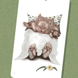 Wombat present Tag | Best in Show | Illustration by Cal Heath