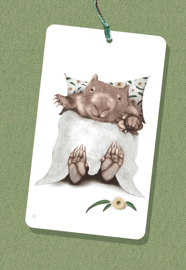 Wombat present Tag | Best in Show | Illustration by Cal Heath