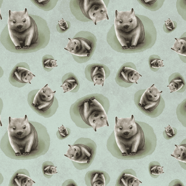 Wombat Wrapping Paper | Gift Wrap | Best in Show | Illustrated by Cal Heath