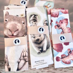 Tasmanian Wildlife Tea-towel